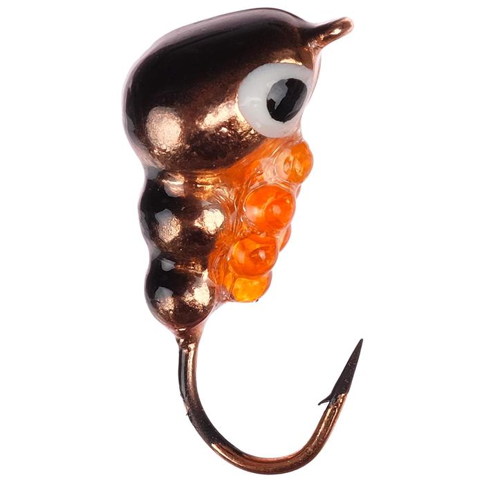 Мормышка W Spider «Муравей» с ушком крашеная, 5,0 мм, вес 1,71 г, цвет 154I с икрой