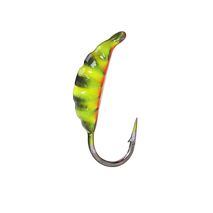 Мормышка W Spider «Опарыш» с ушком крашеная, 2,5 мм, вес 0,24 г, цвет 36