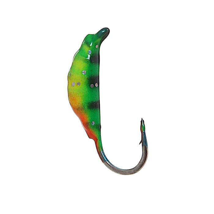 Мормышка W Spider «Опарыш» с ушком крашеная, 2,5 мм, вес 0,24 г, цвет 112