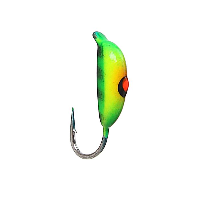 Мормышка W Spider «Рижский банан» с ушком крашеная, 2,0 мм, вес 0,26 г, цвет 72