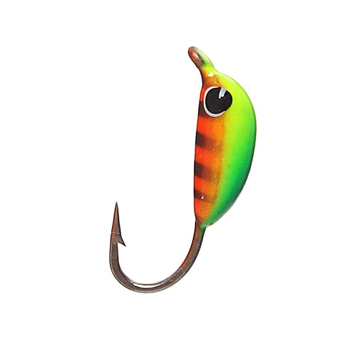 Мормышка W Spider «Рижский банан» с ушком крашеная, 2,0 мм, вес 0,26 г, цвет 11