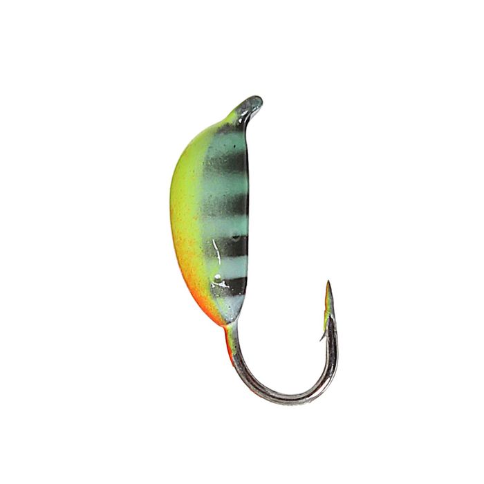 Мормышка W Spider «Рижский банан» с ушком крашеная, 2,0 мм, вес 0,26 г, цвет 78P