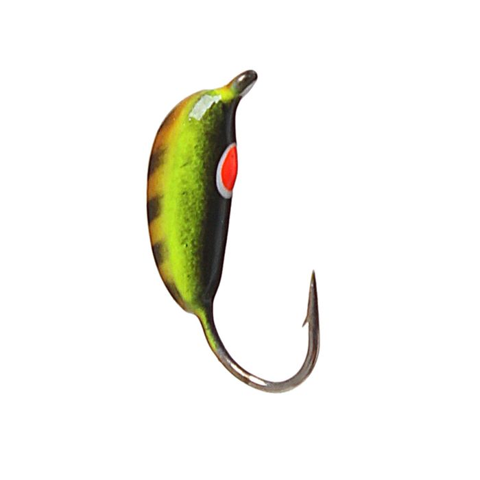 Мормышка W Spider «Рижский банан» с ушком крашеная, 2,0 мм, вес 0,26 г, цвет 116