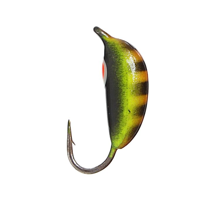 Мормышка W Spider «Рижский банан» с ушком крашеная, 2,5 мм, вес 0,37 г, цвет 116