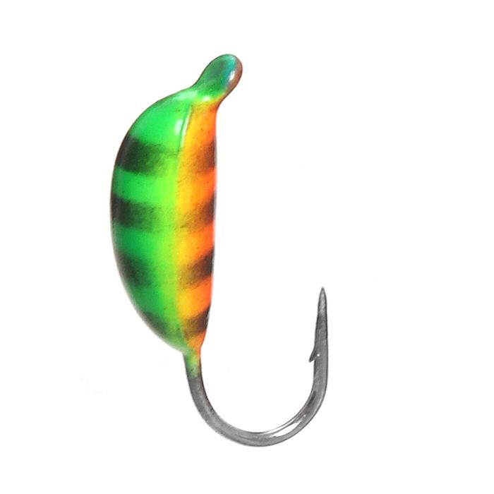 Мормышка W Spider «Рижский банан» с ушком крашеная, 2,5 мм, вес 0,37 г, цвет 117