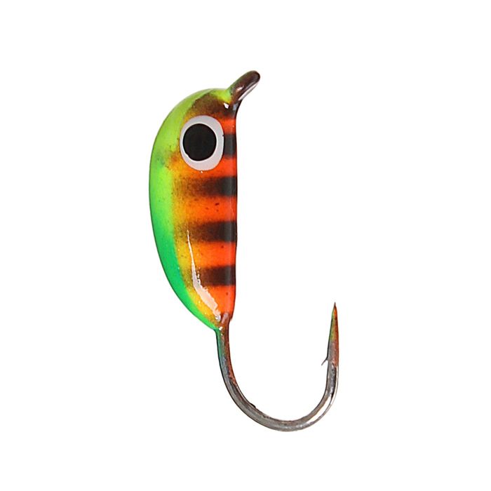 Мормышка W Spider «Рижский банан» с ушком крашеная, 3,5 мм, вес 1,00 г, цвет 11