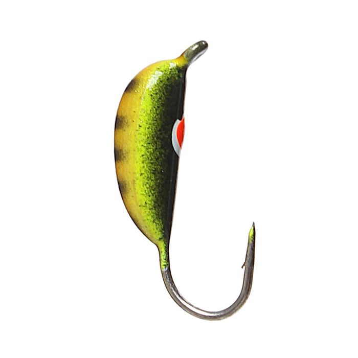 Мормышка W Spider «Рижский банан» с ушком крашеная, 3,5 мм, вес 1,00 г, цвет 14