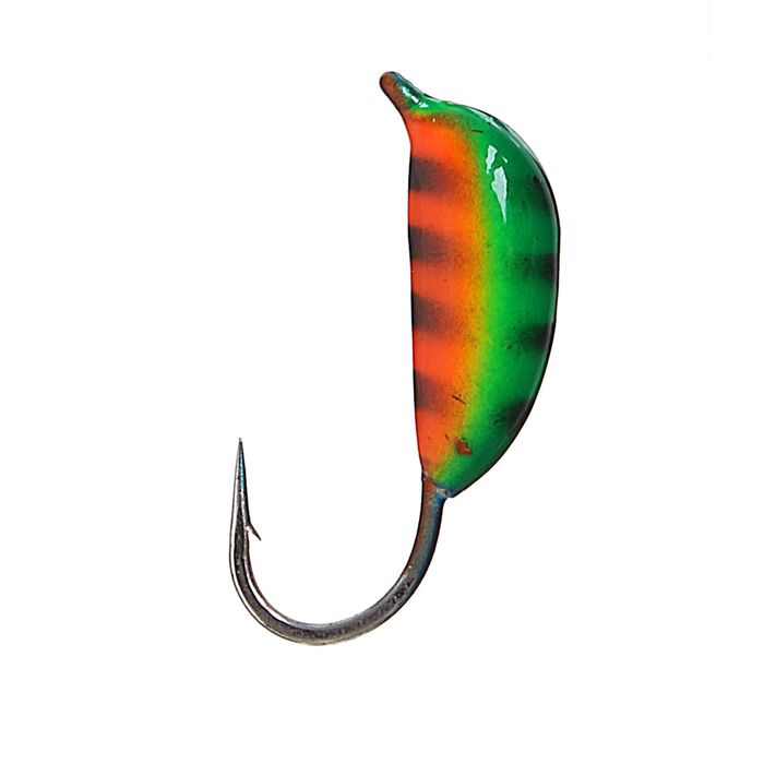 Мормышка W Spider «Рижский банан» с ушком крашеная, 3,5 мм, вес 1,00 г, цвет 117