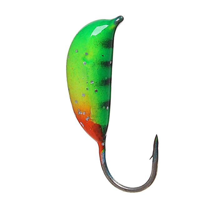 Мормышка W Spider «Рижский банан» с ушком крашеная, 4,5 мм, вес 1,60 г, цвет 112