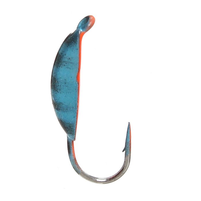 Мормышка W Spider Супер банан с ушком краш., 3,0 мм, вес 0,46 г, цвет 39