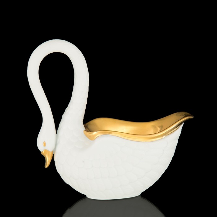 Чаша "Лебедь", белая