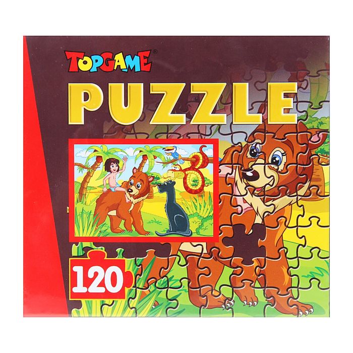 Пазл "Маугли", 120 элементов