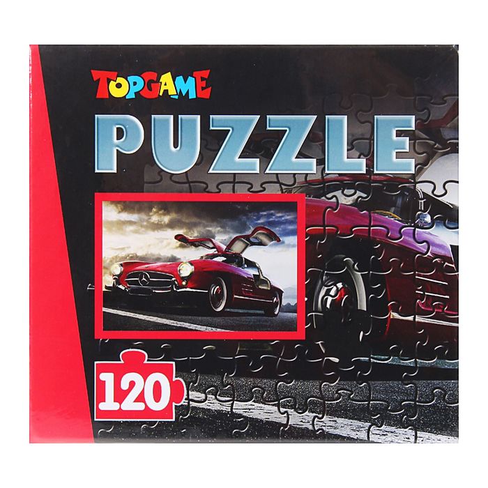 Пазл "Ретромобиль", 120 элементов