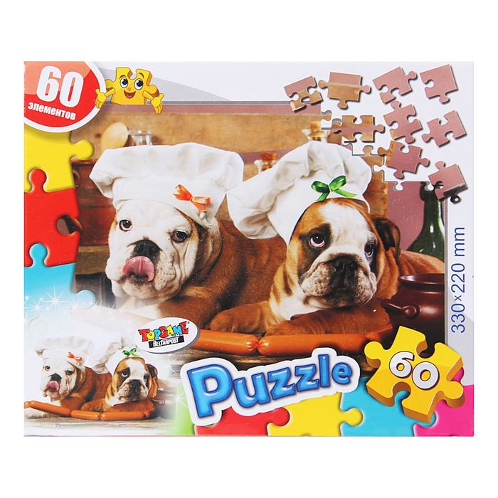 Пазл "Поварята", 60 элементов