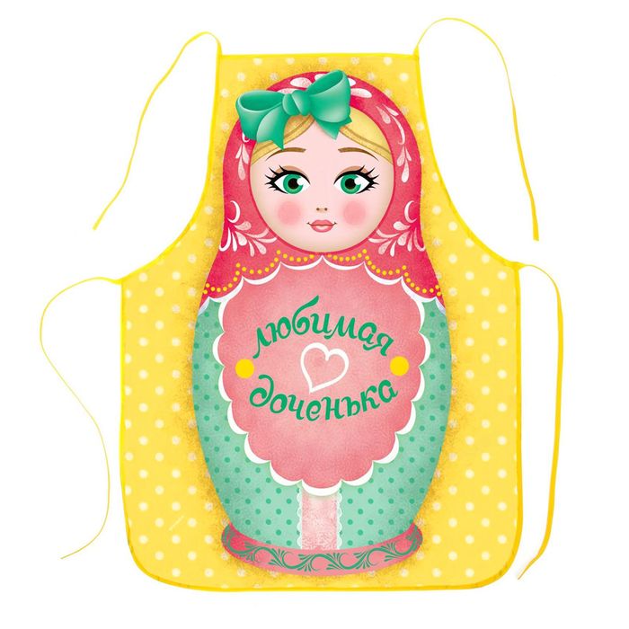 Набор фартуков + игра для мамы и дочки "Готовим вместе"