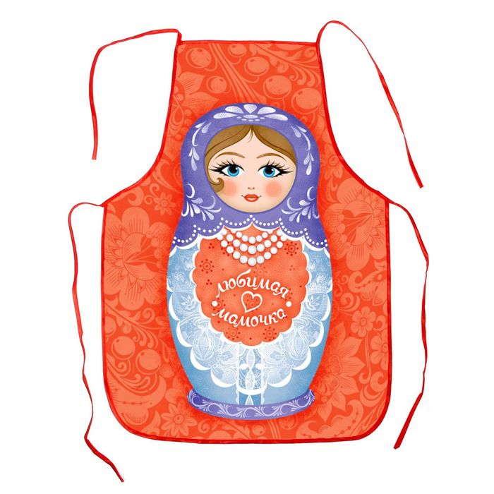 Набор фартуков + игра для мамы и дочки "Готовим вместе"