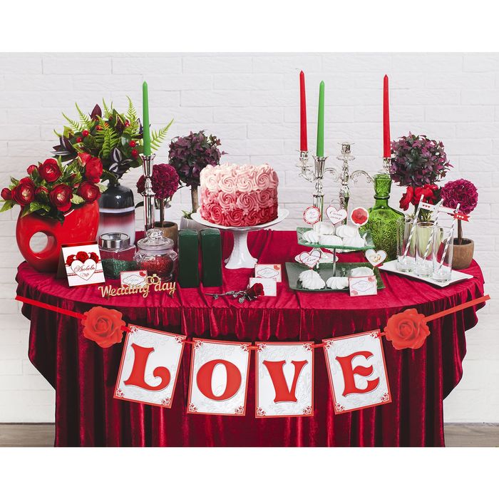 Набор для оформления свадьбы "LOVE"