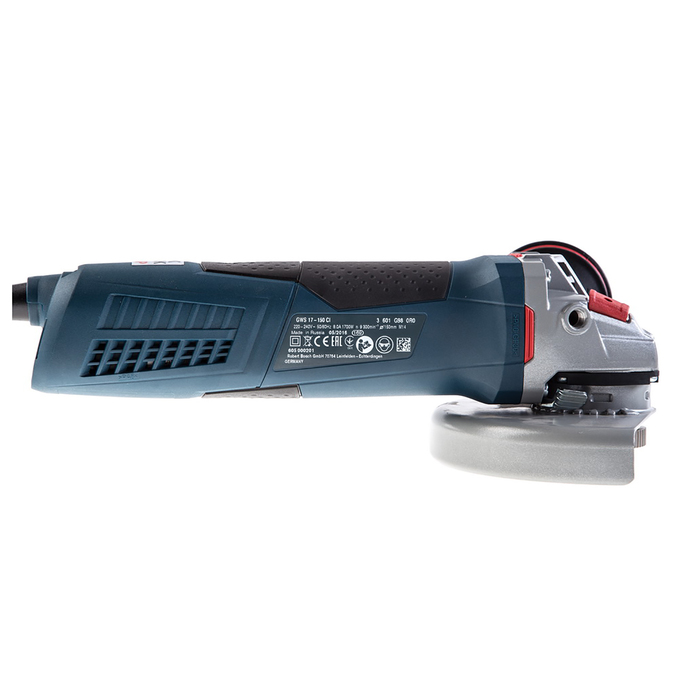 Машина углошлифовальная BOSCH GWS 17-150 CI (06017980R6), 1700 Вт, 9300 об/м, 150 мм