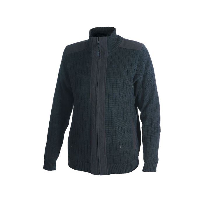 Куртка трикотажная, черная, размер 52/188