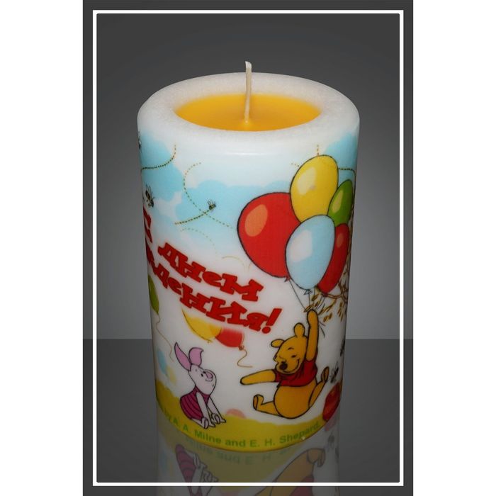 Свеча-сюрприз "Дисней. Винни-Пух 1" аромат: мёд