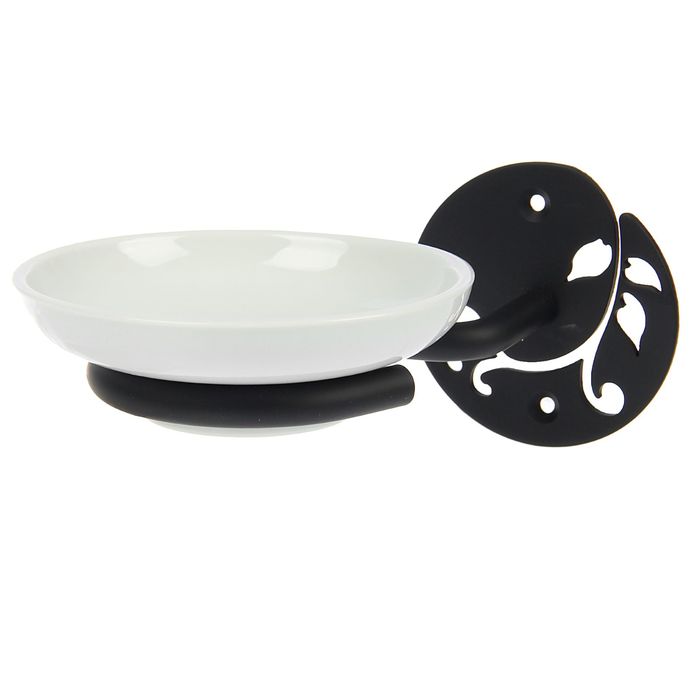 Мыльница настенная керамическая "Узор"