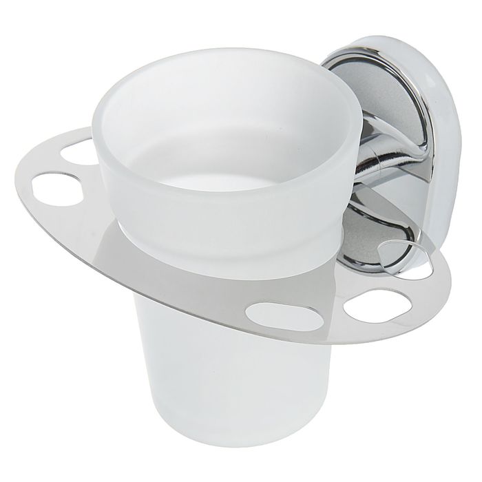 Стакан стеклянный с многофункциональным держателем "Нео"