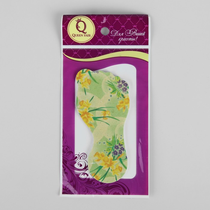 Пилка-наждак "Ассорти", 11см, фигурная, рисунок МИКС