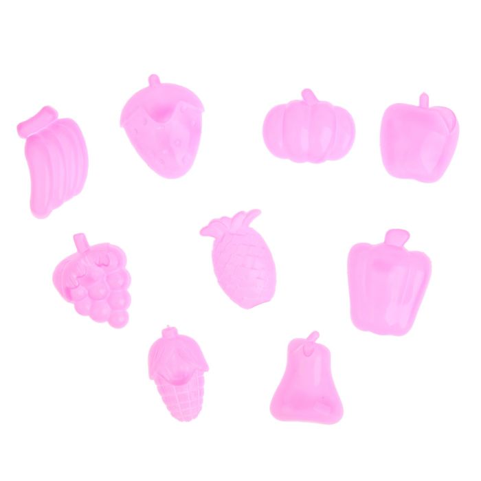 Формочки для лепки, 9 шт., МИКС