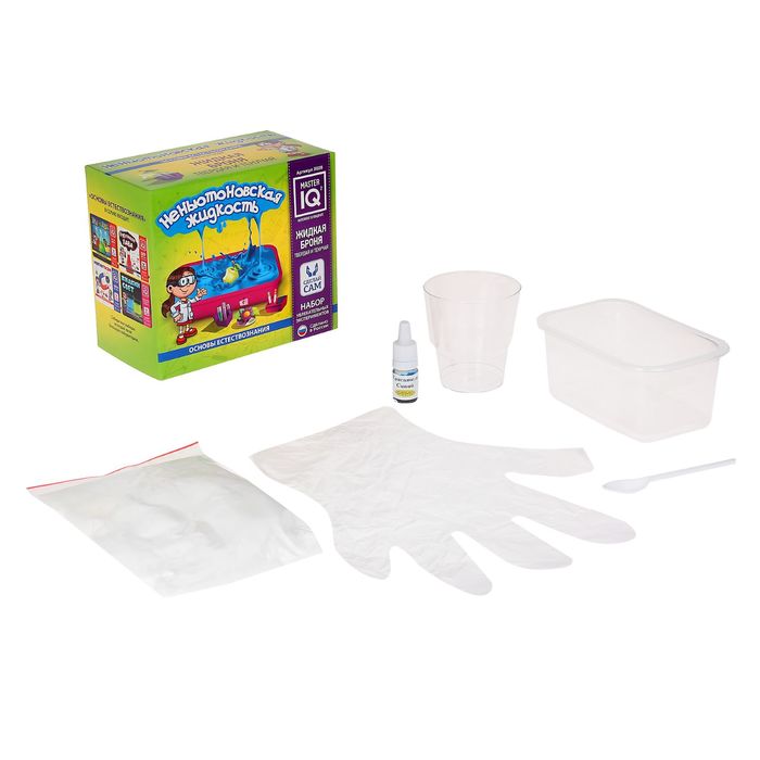 Набор для опытов "Неньютоновская жидкость"