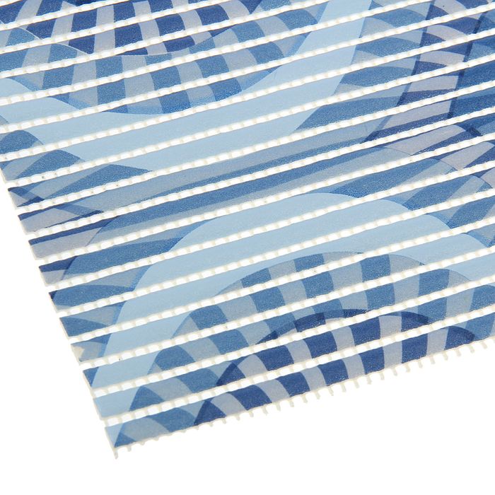 Коврик для ванны "Орфей", цвет синий