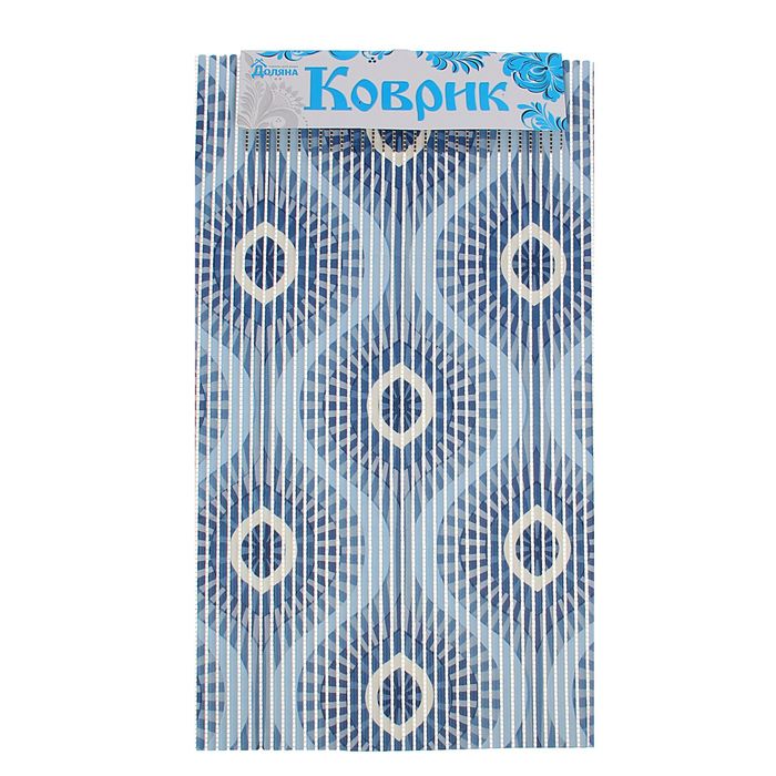 Коврик для ванны "Орфей", цвет синий