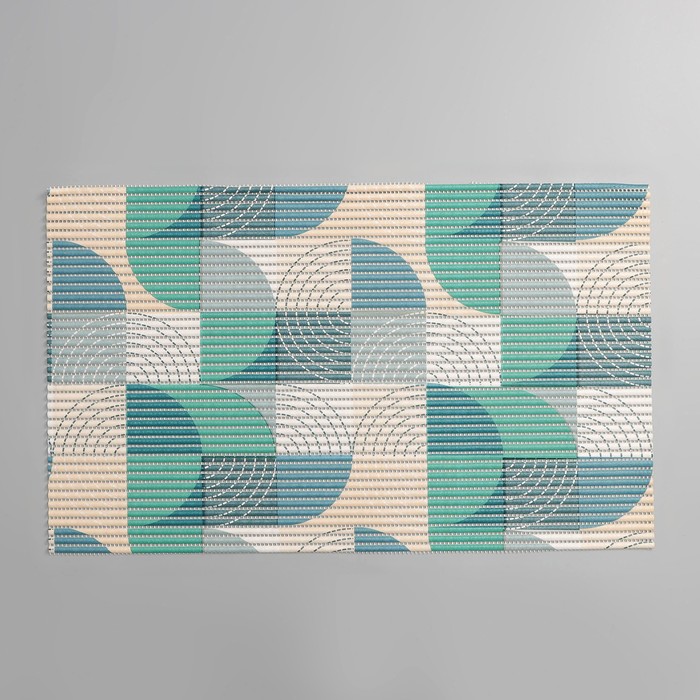 Коврик для ванной "Бабочки"