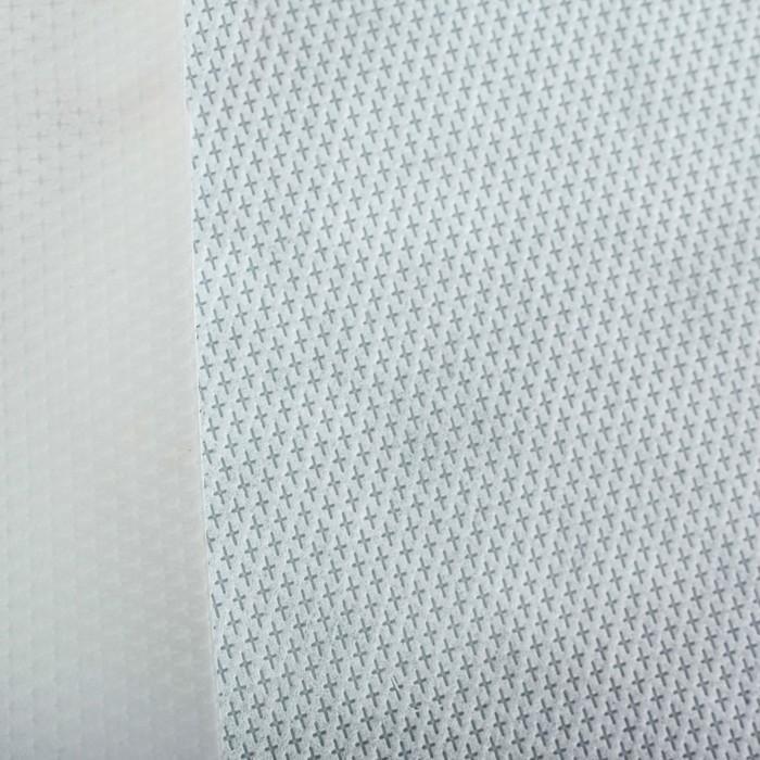 Коврик противоскользящий 30х150 см "Ромбы", цвет белый