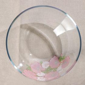 

Салатник из закалённого стекла «INVITATION GiDGLASS Маки», 2,15 л