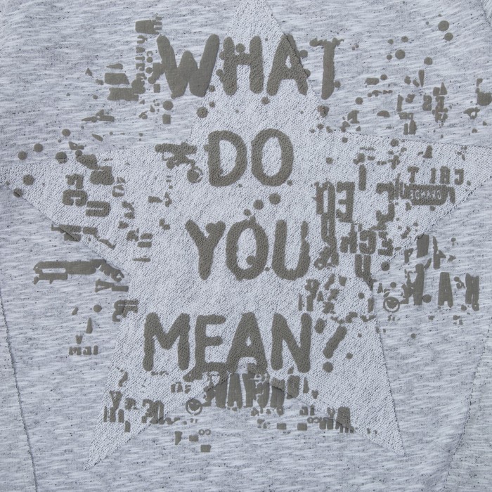 Костюм женский Звезда (фуфайка, брюки) цвет серый, р-р 52 вискоза