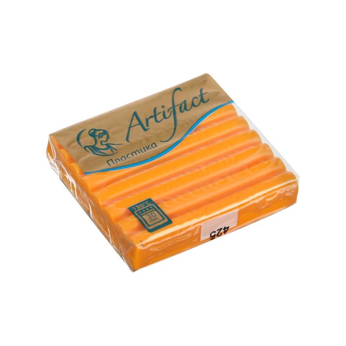 Полимерная глина запекаемая 56г классический Artifact тыквенный М2364