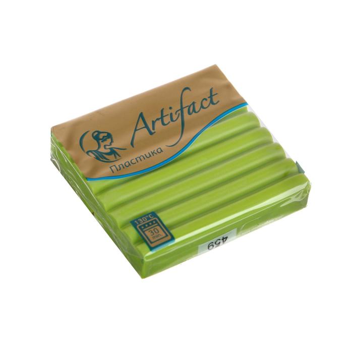 Полимерная глина запекаемая 56г классический Artifact зеленая хризантема М1333