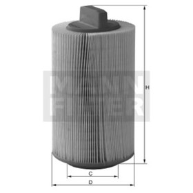 

Фильтр воздушный MANN-FILTER C14114