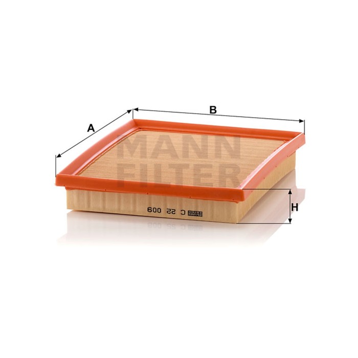 Фильтр воздушный MANN-FILTER C22009