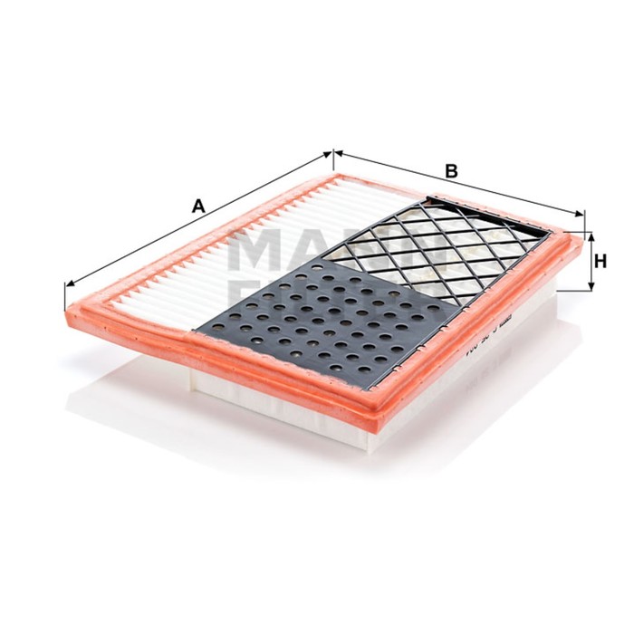 Фильтр воздушный MANN-FILTER C25004