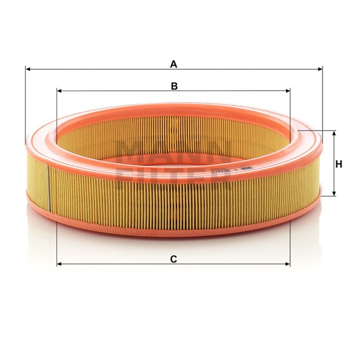 Фильтр воздушный MANN-FILTER C2873/1