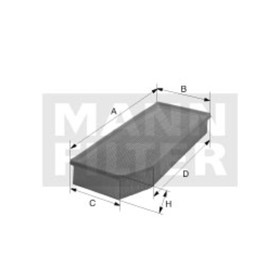 

Фильтр воздушный MANN-FILTER C30135