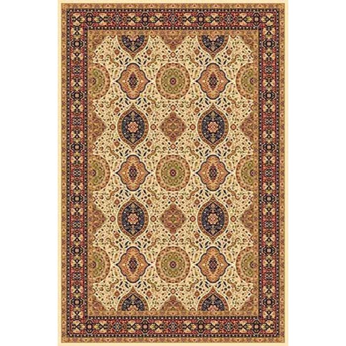 Ковёр Heat-set IZMIR d101, 0,8*1,5 м, прямоугольный, CREAM