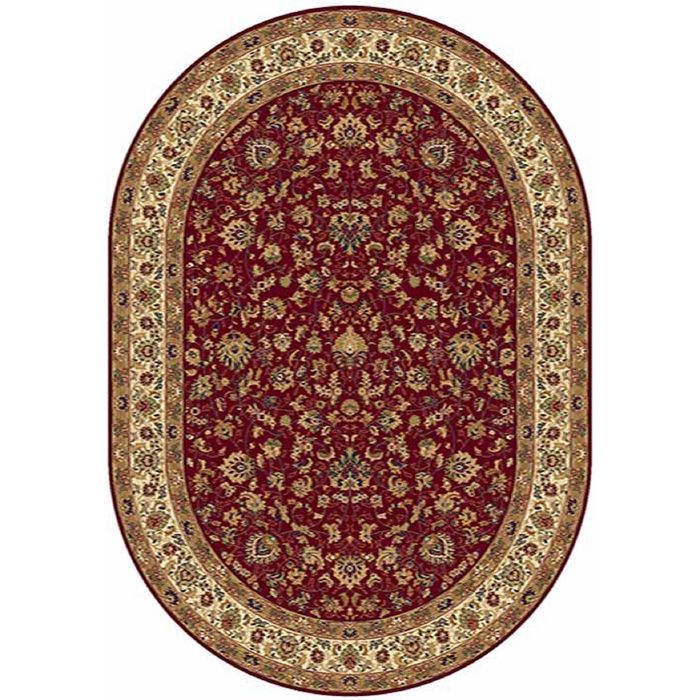Ковер Heat-set BUHARA 5471, 2*4 м, овал, RED