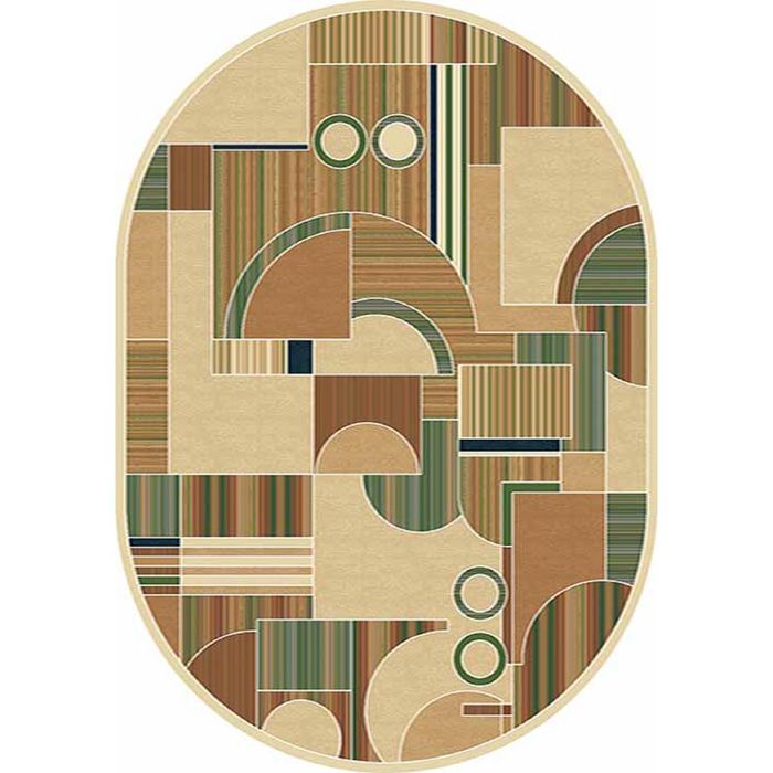 Ковер Heat-set BUHARA d149 0,8*1,4 м, овал, BEIGE