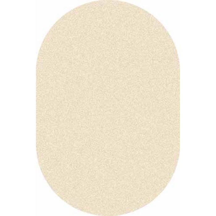 Ковёр Фризе ПП PLATINUM t600, 2*5 м, овал, CREAM