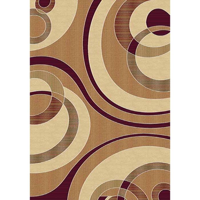 Ковер Heat-set BUHARA d151 2*5 м, прямоугольный, BEIGE