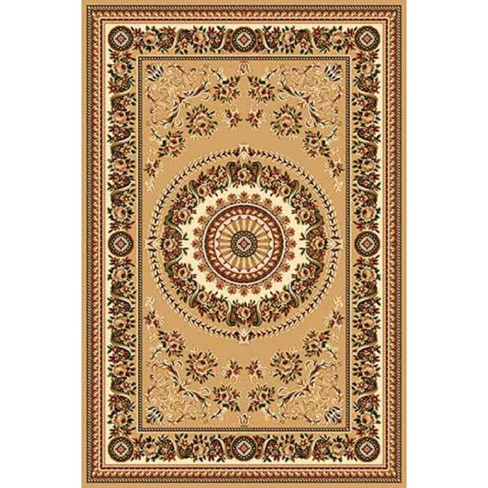 Ковер Heat-set DA VINCI 5246, 1,5*2,3 м, прямоугольный, BEIGE