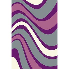 

Прямоугольный ковёр Фризе Sunrise v802, 200 x 550 см, цвет gray-lilac