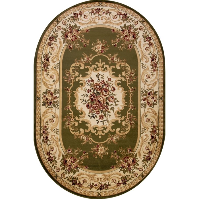 

Ковёр овальный Olympos d057, размер 250 х 350 см, цвет green